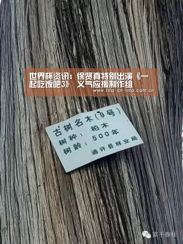 世界杯资讯：徐贤真特别出演《一起吃饭吧3》 义气应援制作组